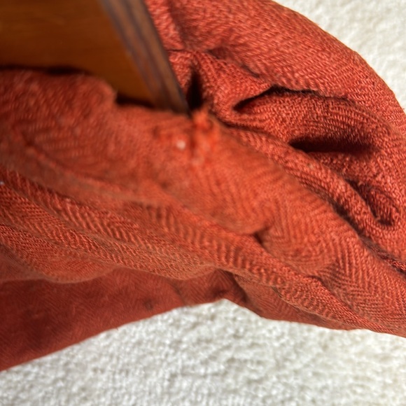 Carved Fish Wood Handle Vintage Purse Bag Clutch-Read - Picture 4 of 10